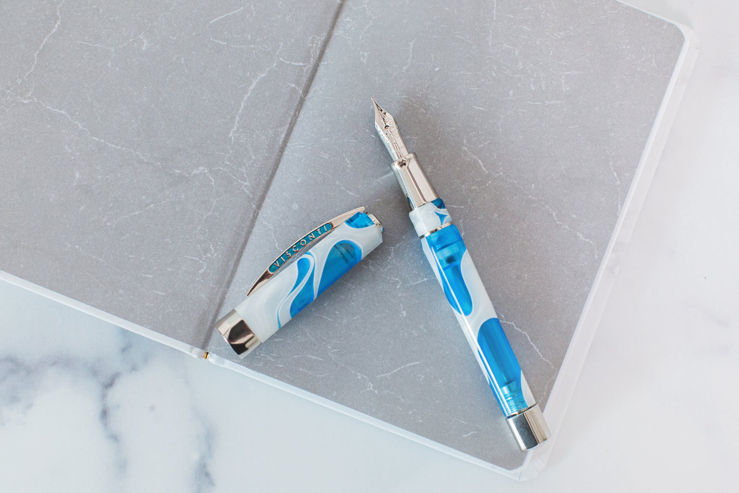 Visconti Opera Master Antarctica w/Palladium Trim - Fountain Pen