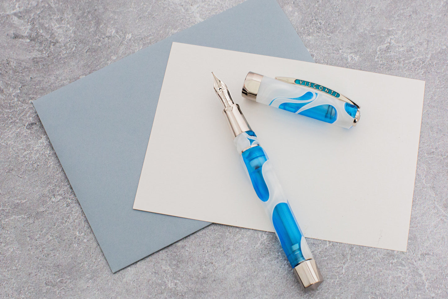 Visconti Opera Master Antarctica w/Palladium Trim - Fountain Pen
