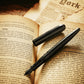 Wahl-Eversharp Skyline Black Presentation Gold Cap - Fountain Pen