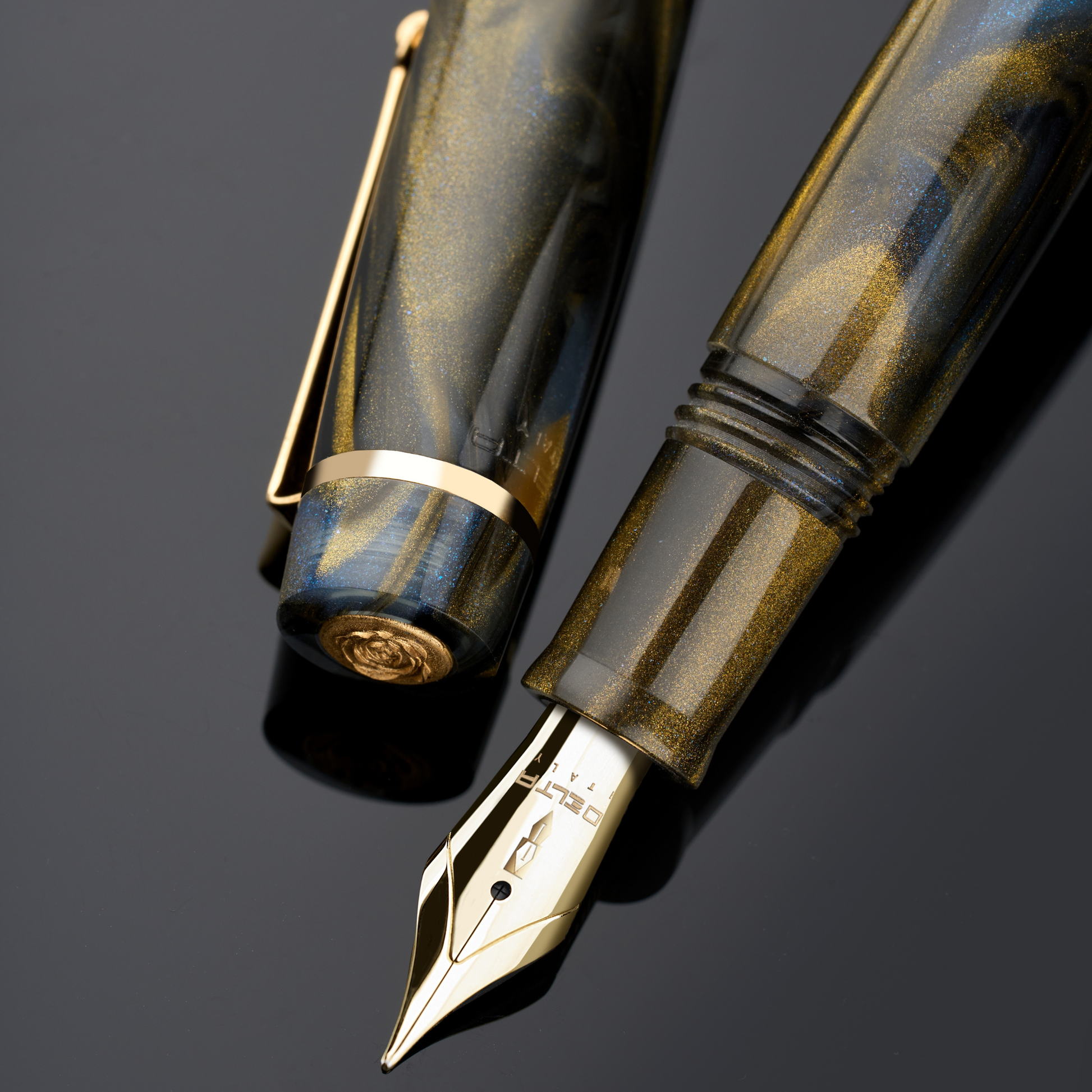 Delta Signs of The Time Renaissance Fountain Pen Collection