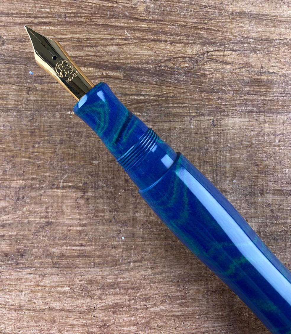 Eboya Nalu Umi-chaneizu Ocean Blue and Beige C/C