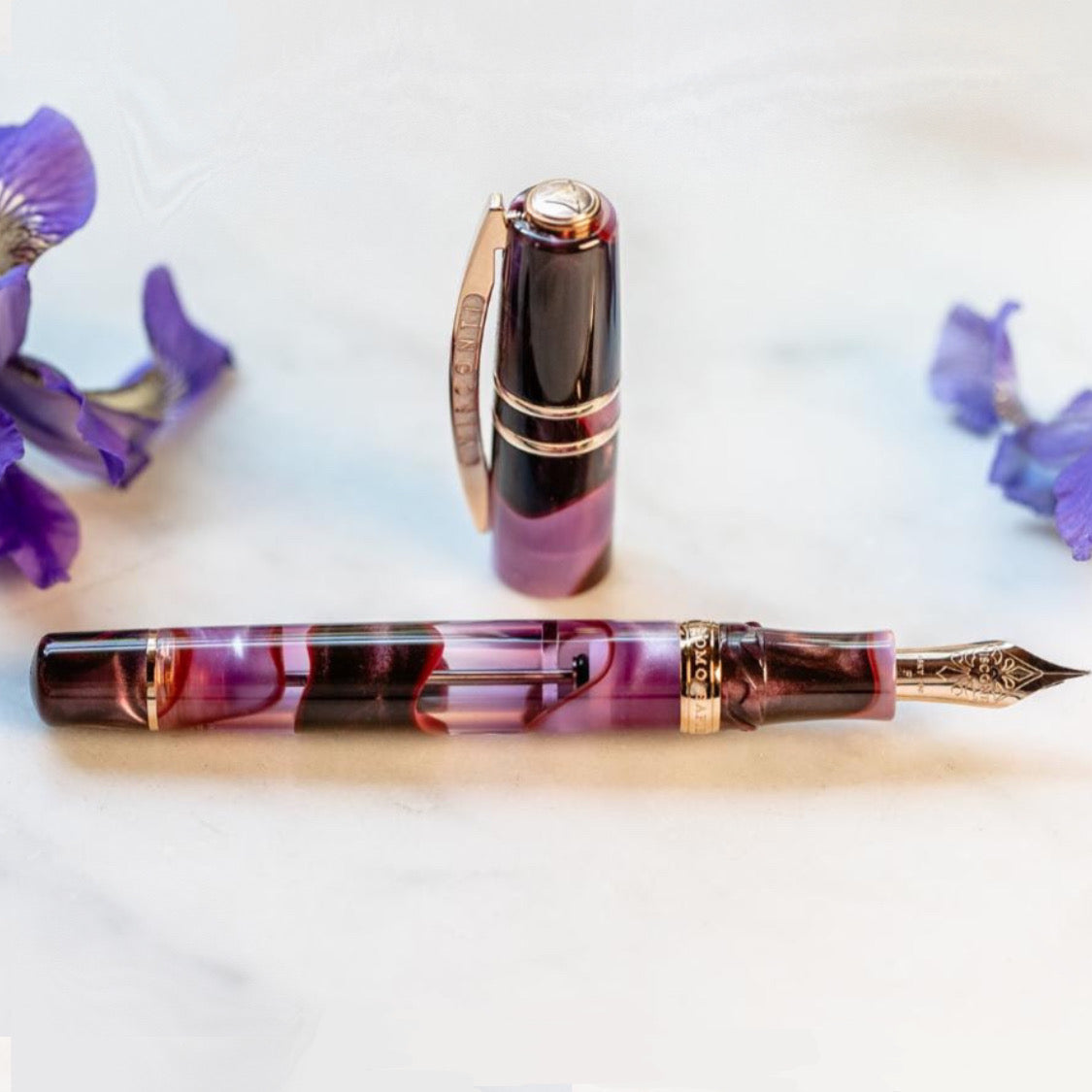 Visconti Homo Sapiens Iris Garden Limited Edition - Fountain Pen