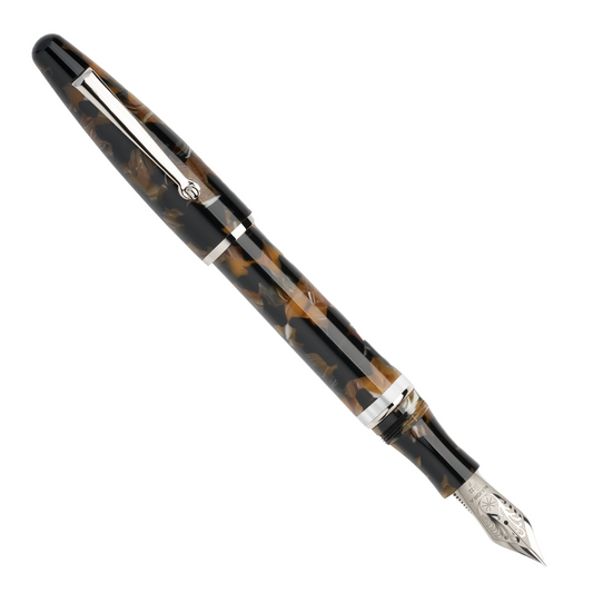 Maiora Ultra Ogiva Ti 22 Gea Mother Earth #8 Titanium Fountain Pen