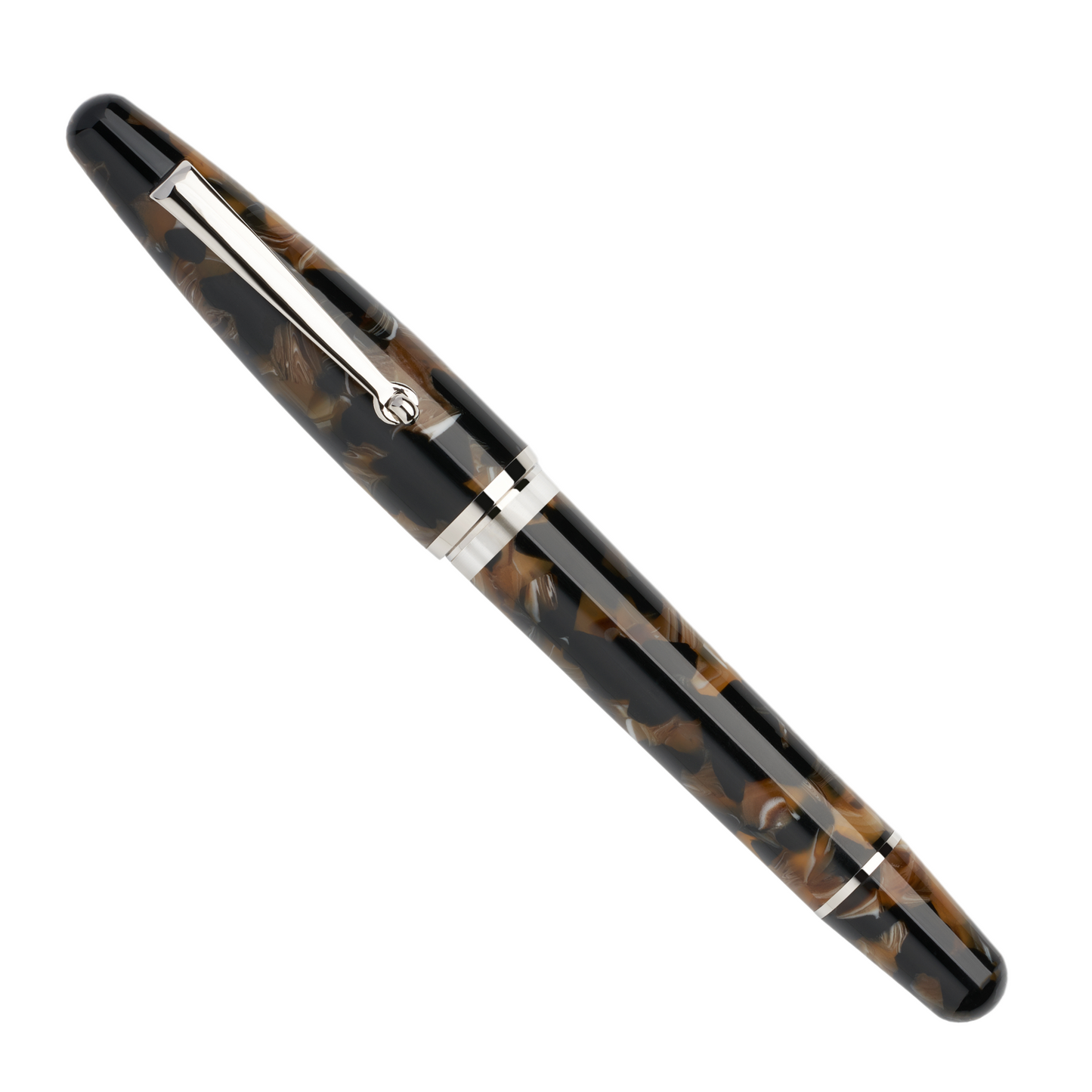 Maiora Ultra Ogiva Ti 22 Gea Mother Earth #8 Titanium Fountain Pen