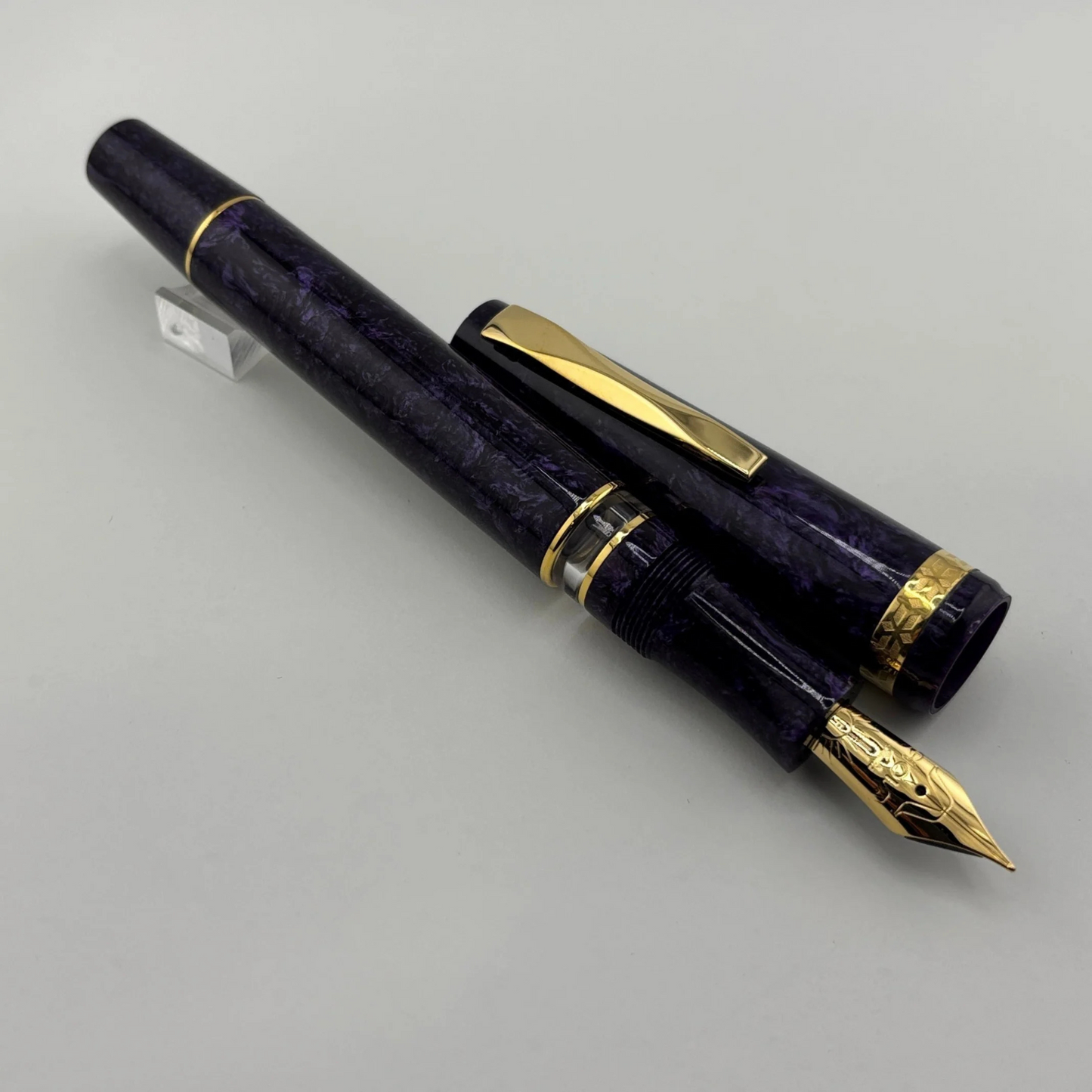Gioia Metis 2 Purple Gold Fountain Pen