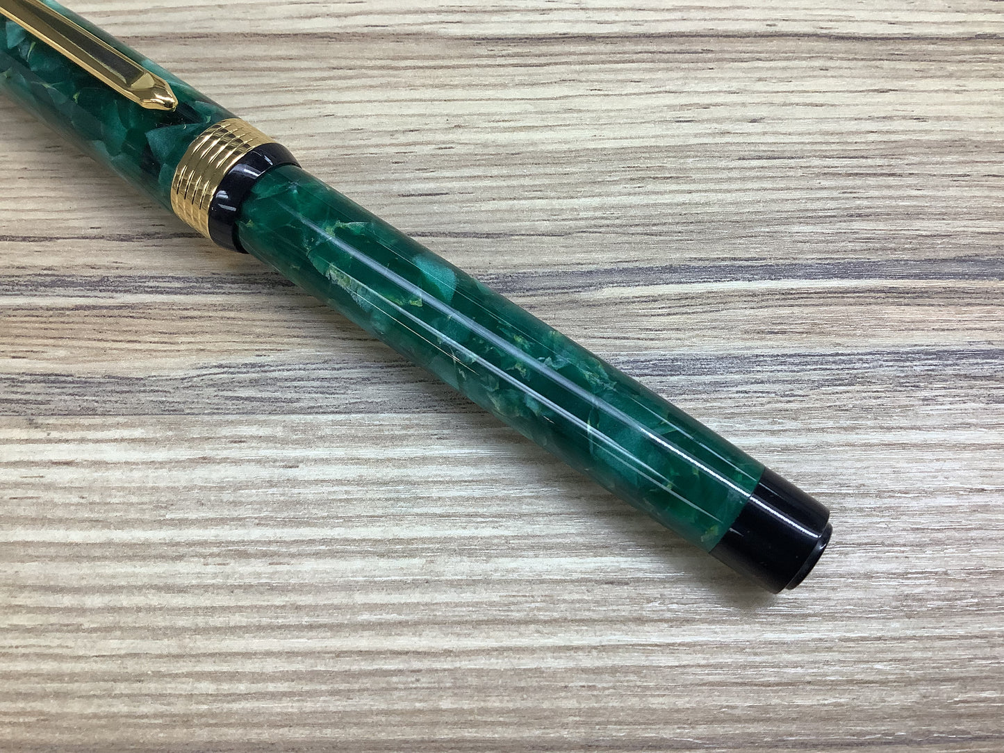 Bexley Patriarch Collection Green Steel Nib - Fountain Pen