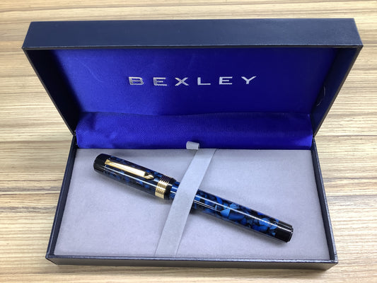 Bexley Patriarch Collection Blue Gold Nib - Fountain Pen