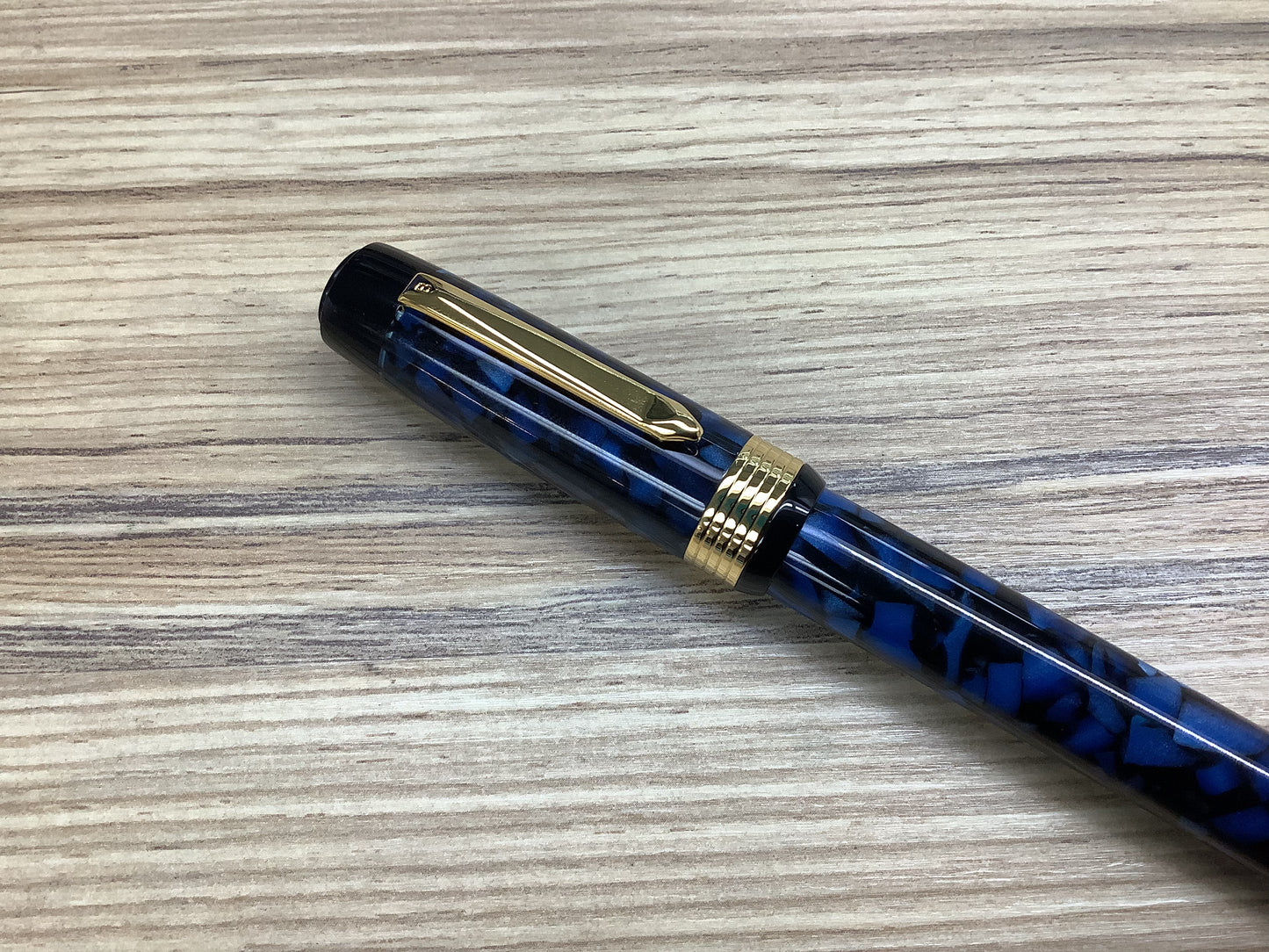Bexley Patriarch Collection Blue Gold Nib - Fountain Pen