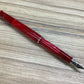 Bexley Tuck-Away Collection Red Pearl Gold Nib - Fountain Pen