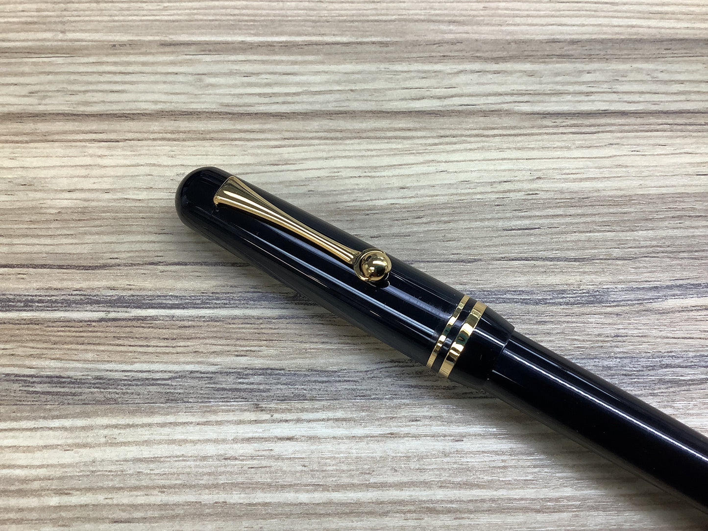 Bexley Admiral Collection 2909 Custom Black Steel Nib - Fountain Pen