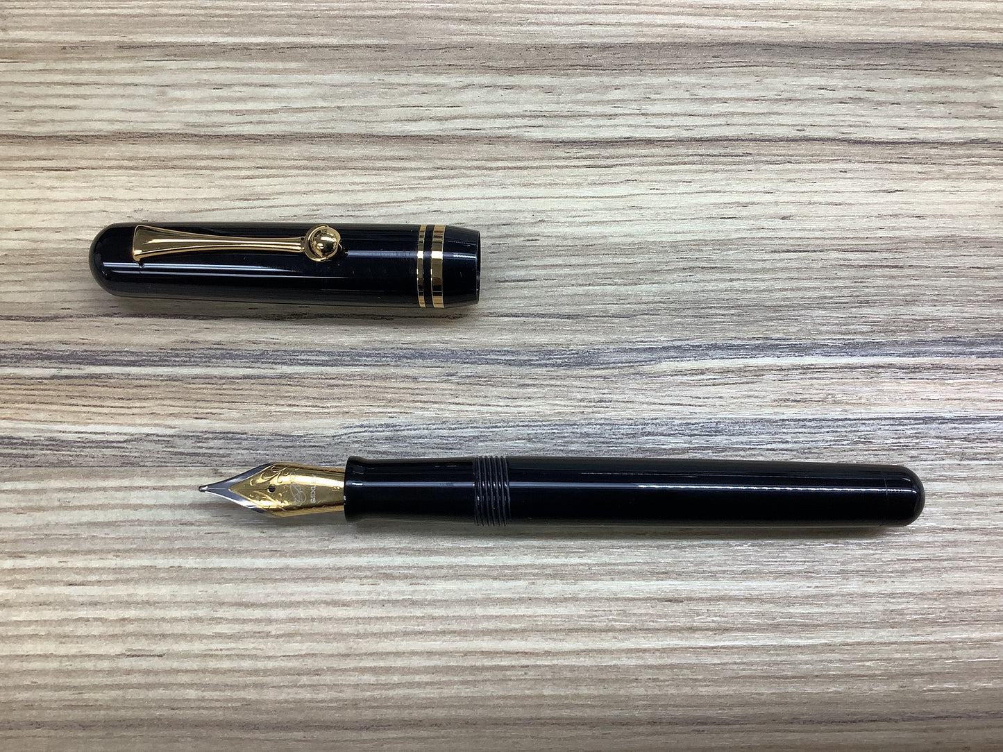 Bexley Admiral Collection 2909 Custom Black Steel Nib - Fountain Pen