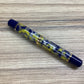 Bexley Blue and Yellow Marble - Rollerball Pen