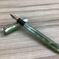 Bexley Green Shimmer Deluxe Two Tone 14k Gold Nib - Fountain Pen
