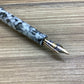 Bexley White Granite 2004 Two Tone 18k Gold - Tuck-Away - Fountain Pen