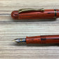 Bexley Redwood Ebonite Two Tone 18k Gold Nib - Fountain Pen