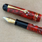 Bexley Admiral Collection Signal Red Steel Nib - Fountain Pen