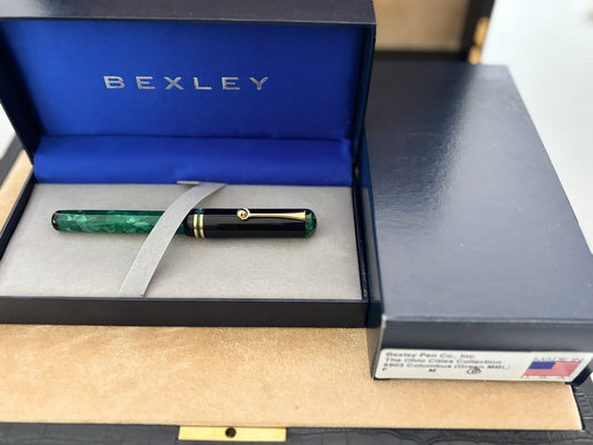 Bexley The Ohio Cities Columbus Green Steel Nib - Fountain Pen