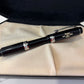 Bexley Sleeve Filler Black Rhodium Trim (Circa 2001) - Fountain Pen