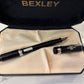 Bexley Sleeve Filler Black Rhodium Trim (Circa 2001) - Fountain Pen