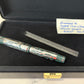 Bexley Decoband Ebonite Aqua Green Ripple Cupid Overlay (Only One Produced) - Fountain Pen