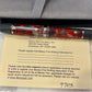 Bexley Poseidon Red Rhodium Trim (Circa 2014) - Fountain Pen