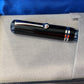 Bexley The Ohio Cities Batavia Blue Velvet Rhodium Trim (Circa 2008) - Fountain Pen
