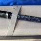 Bexley The Ohio Cities Batavia Blue Velvet Rhodium Trim (Circa 2008) - Fountain Pen