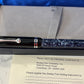 Bexley The Ohio Cities Batavia Blue Velvet Rhodium Trim (Circa 2008) - Fountain Pen