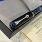 Bexley The Ohio Cities Batavia Blue Velvet Rhodium Trim (Circa 2008) - Fountain Pen