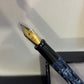 Bexley The Ohio Cities Batavia Blue Velvet Rhodium Trim (Circa 2008) - Fountain Pen