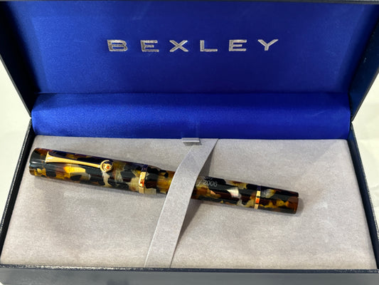 Bexley Simplicity Tortoise Gold Trim (Circa 2012) - Fountain Pen