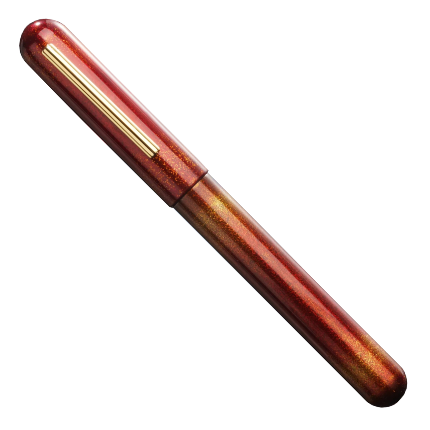 Ikkaku by Nahvalur Blood Moon Urushi Fountain Pen Collection