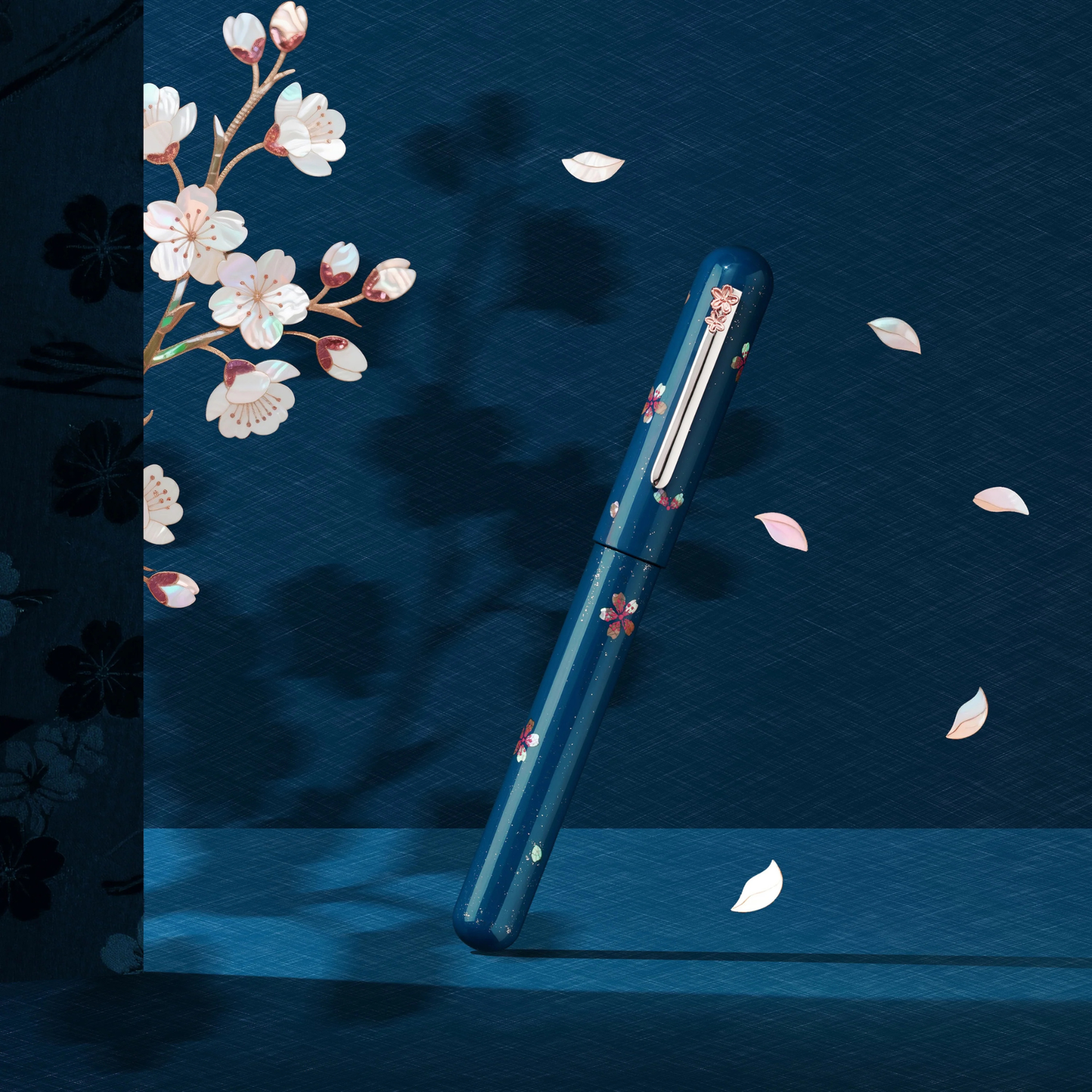 Ikkaku by Nahvalur Cherry Blossom Urushi Fountain Pen Collection