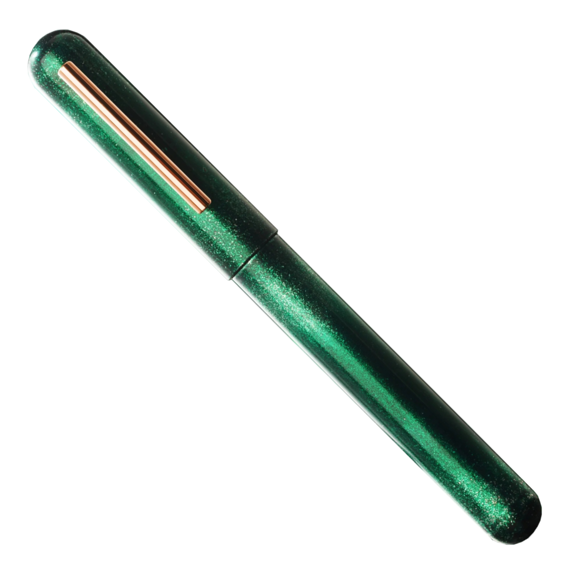 Ikkaku by Nahvalur Green Moon Urushi Fountain Pen Collection