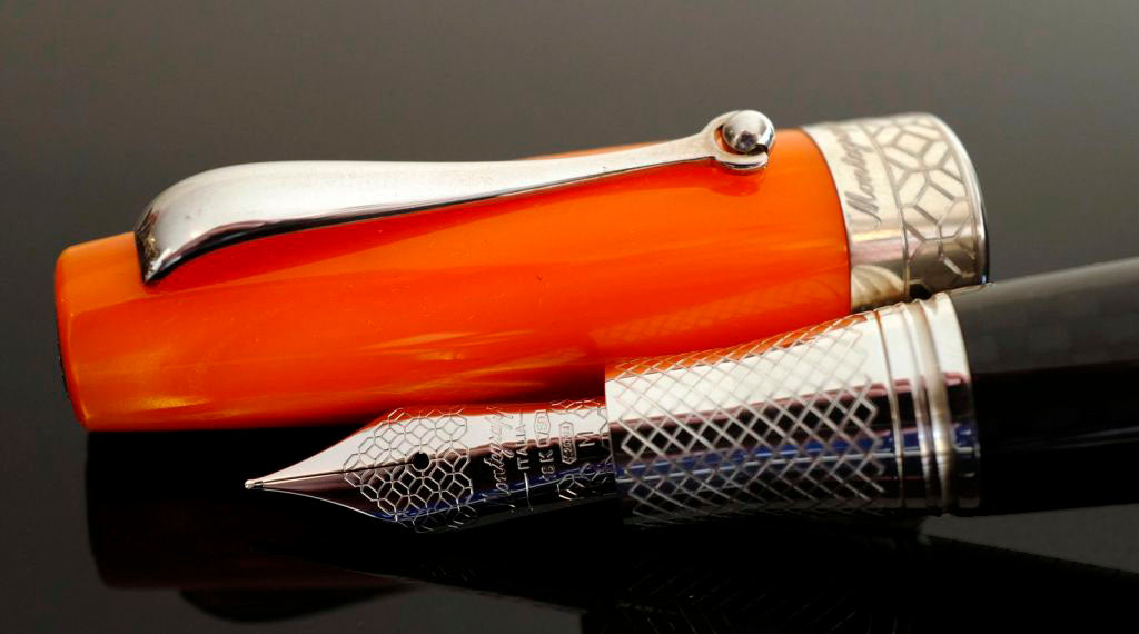 Montegrappa Miya Carbon Orange