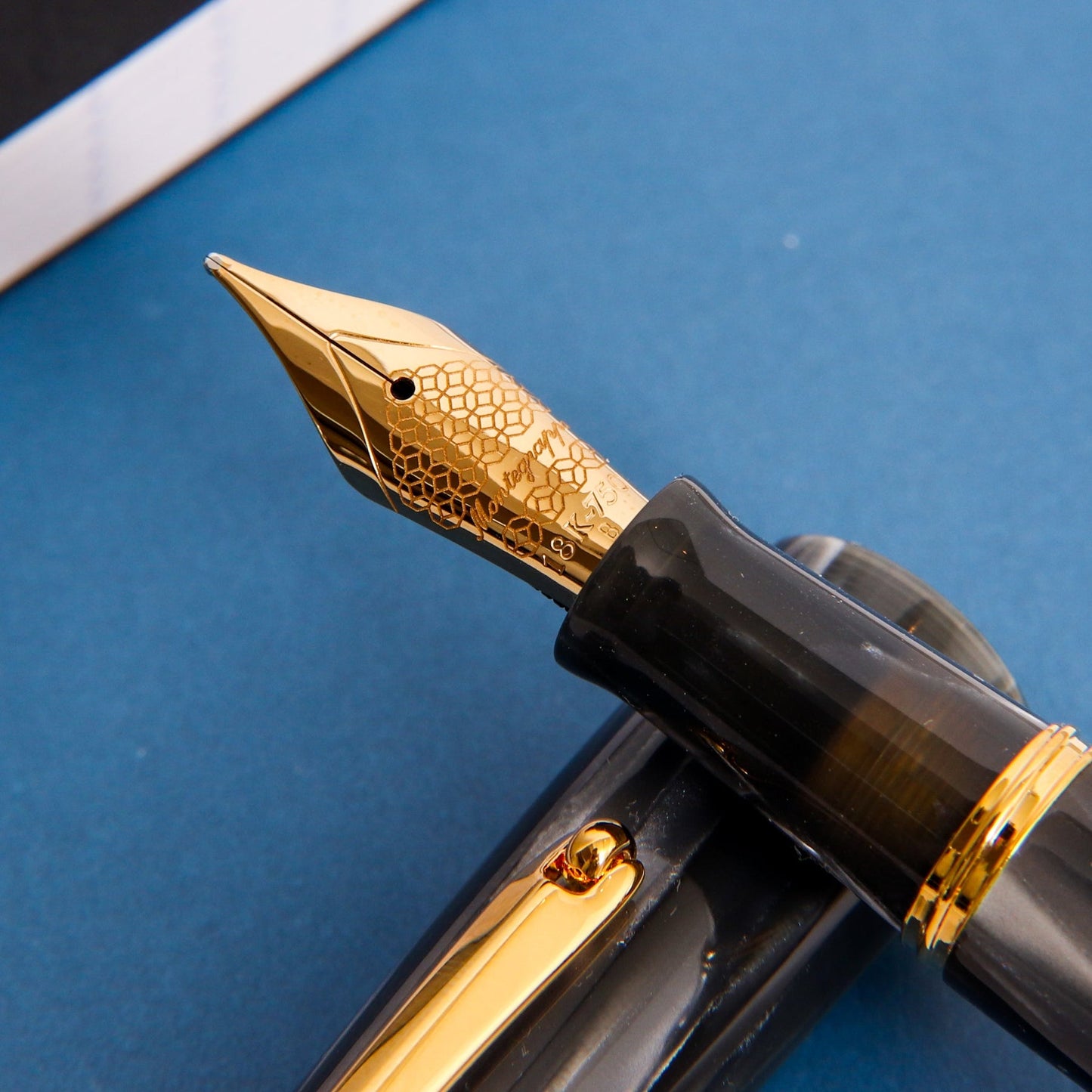 Montegrappa Venetia Pearl Grey Celluloid