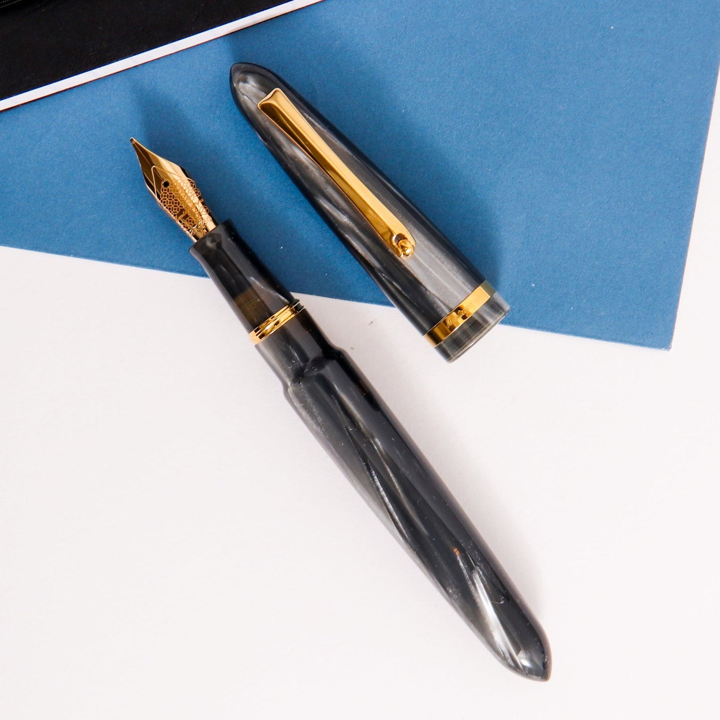 Montegrappa Venetia Pearl Grey Celluloid