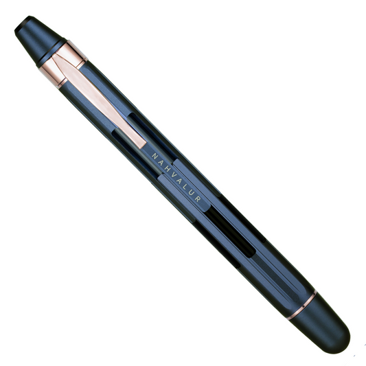 Nahvalur Eclipse Cobalt Gold Fountain Pen