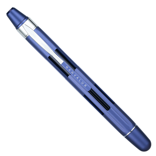 Nahvalur Eclipse Hepatizon Silver Fountain Pen