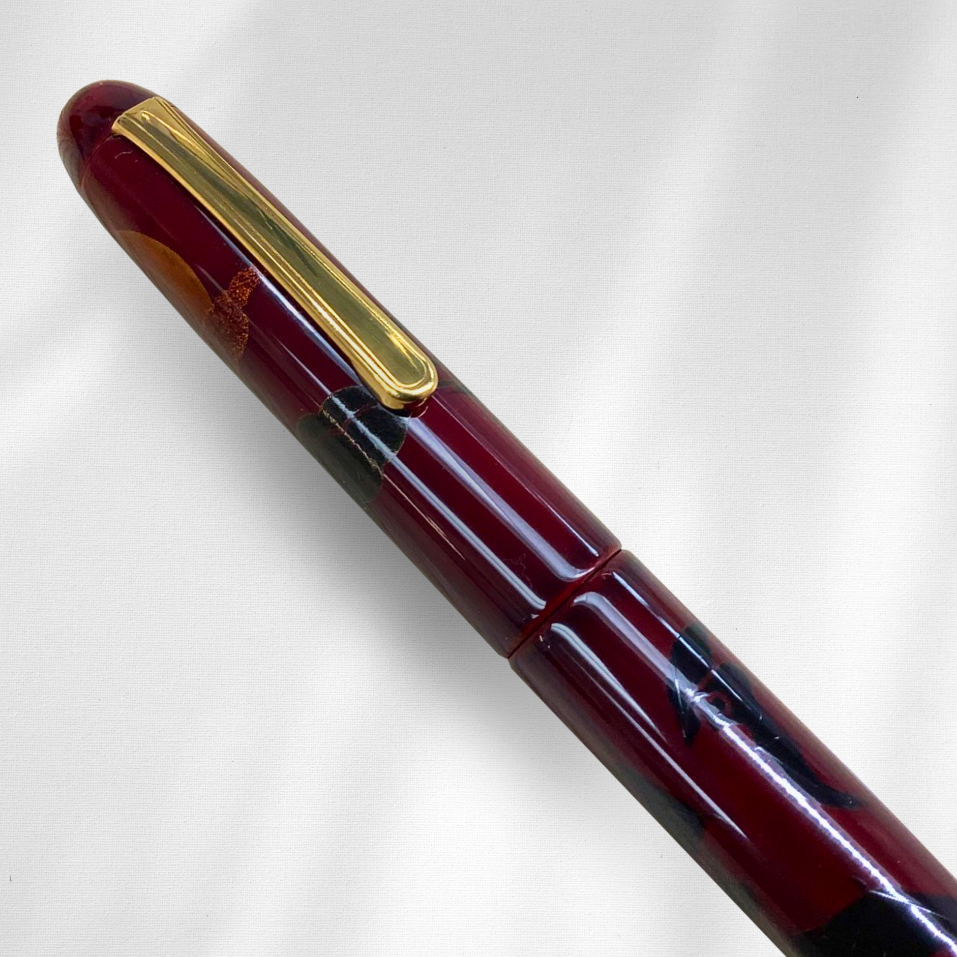 Nakaya Portable Writer Kuro Tamenuri Maki-e Bat Collection