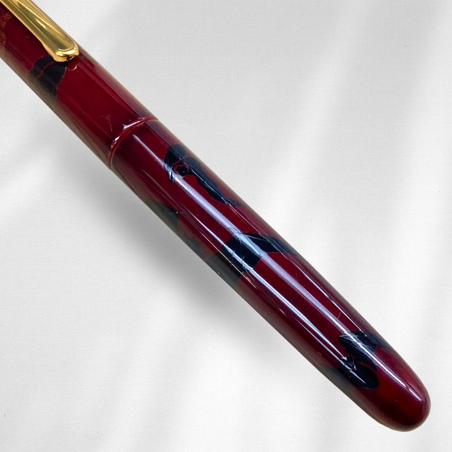 Nakaya Portable Writer Kuro Tamenuri Maki-e Bat Collection