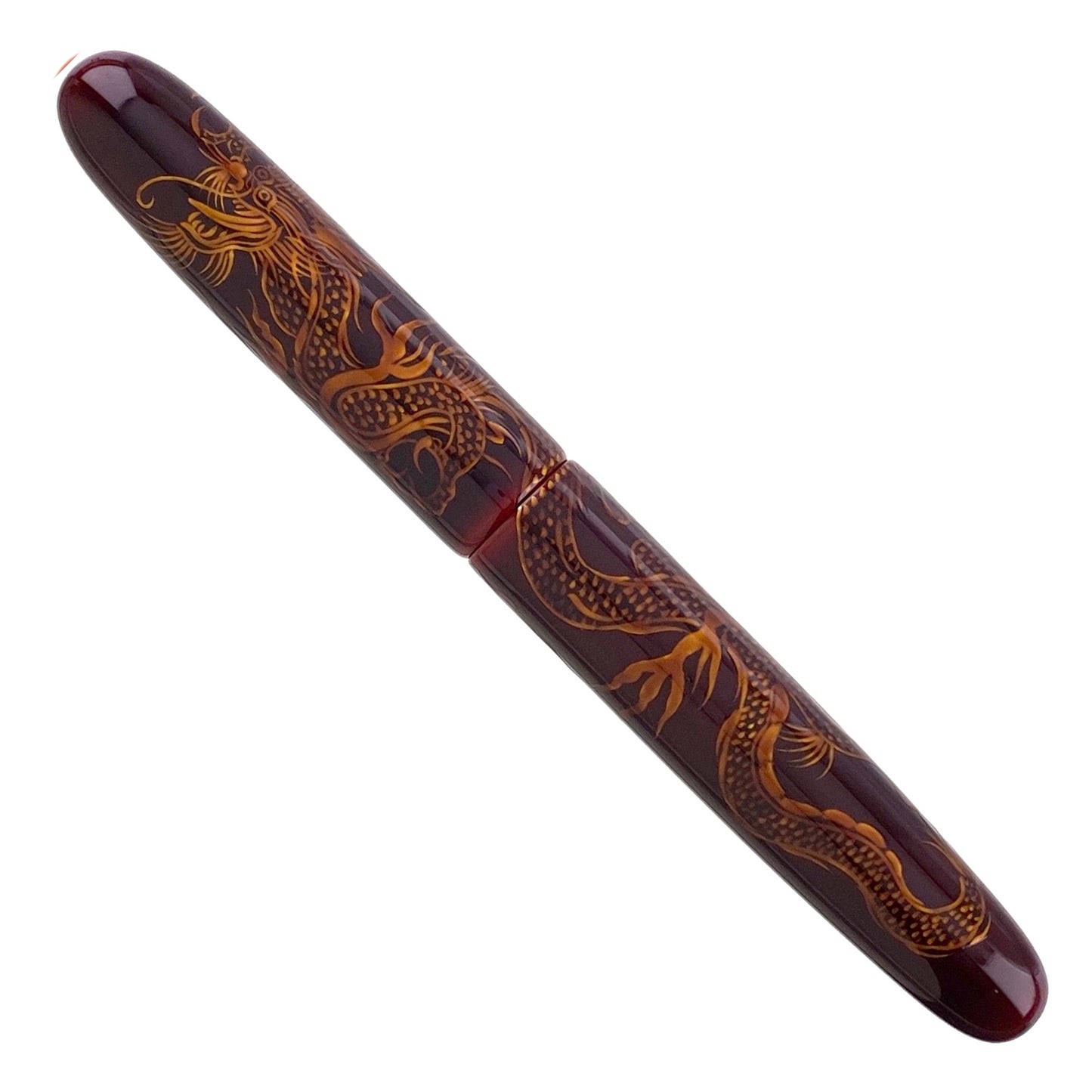 Nakaya 17mm Portable Cigar Ascending Dragon Aka-tamenuri