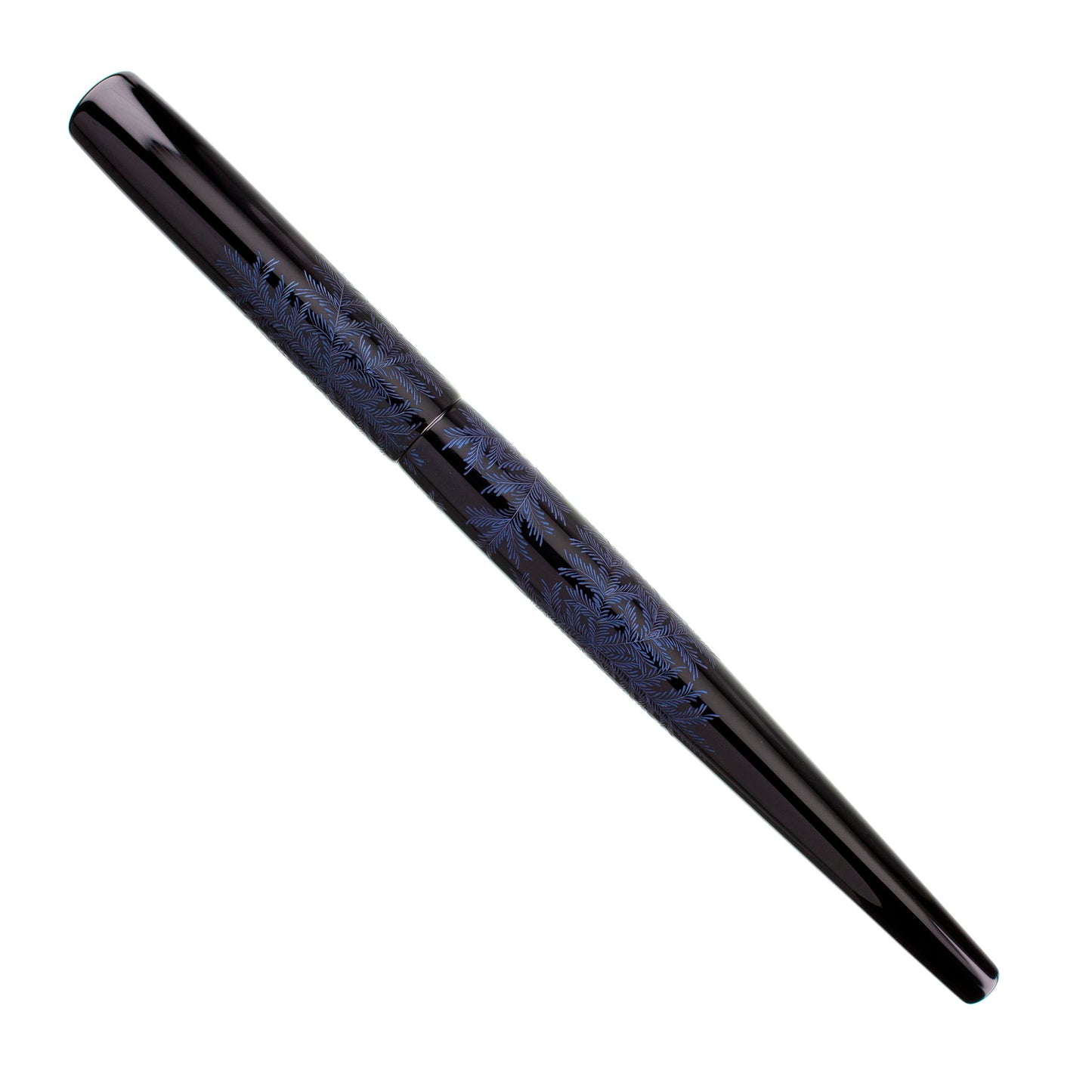 Nakaya Desk Pen Shinobu Black Blue
