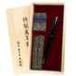 Nakaya Naka-ai Cigar Ballpen Kuro-roiro Gold