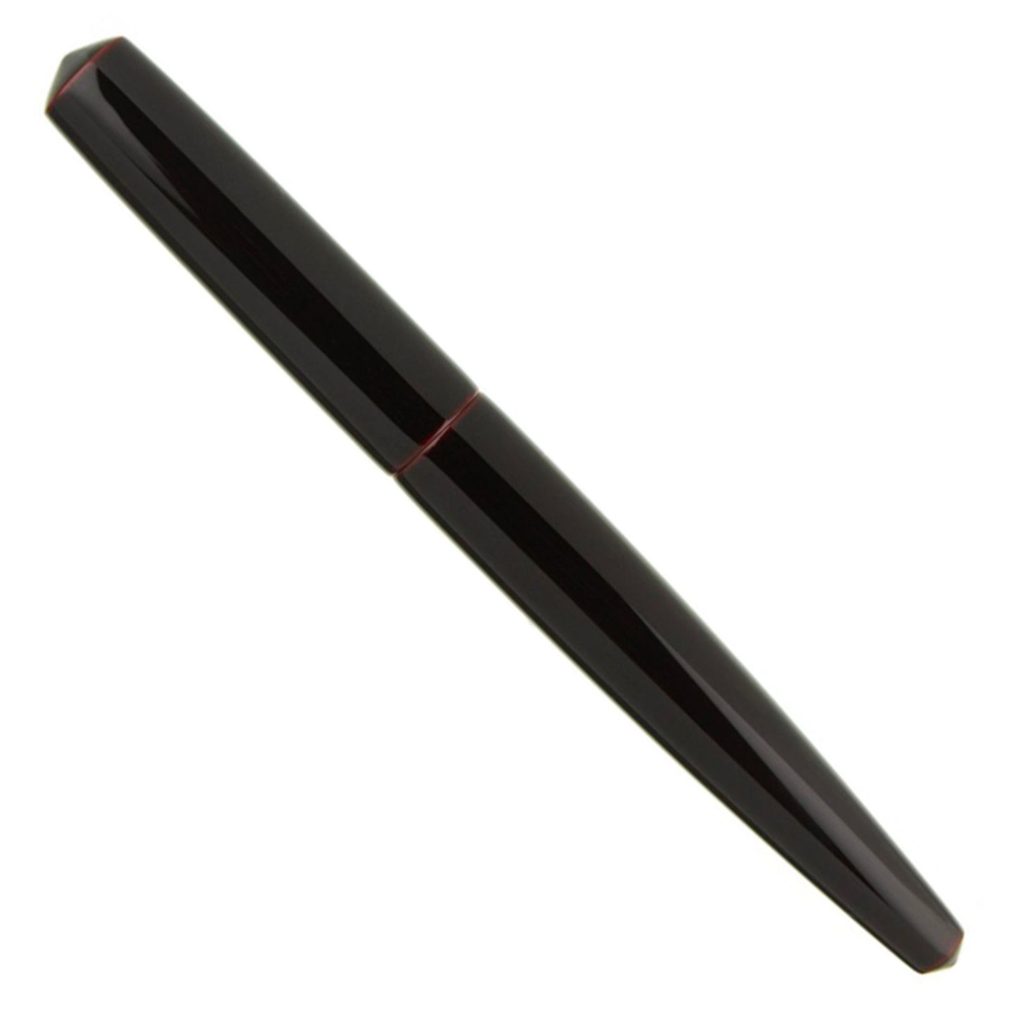 Nakaya Naka-ai Cigar Ballpen Kuro-tamenuri Gold