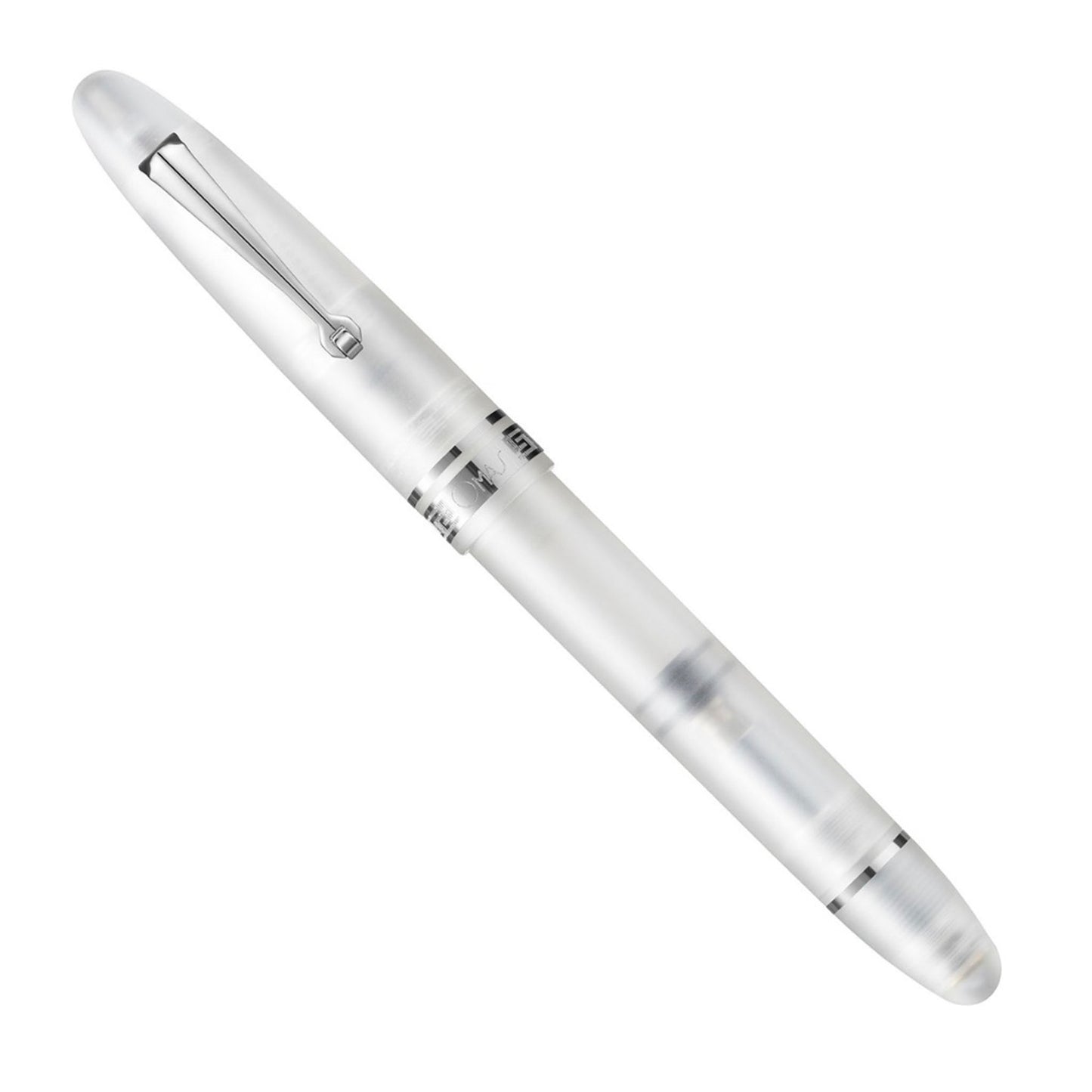 OMAS Ogiva Frosted Demonstrator Silver