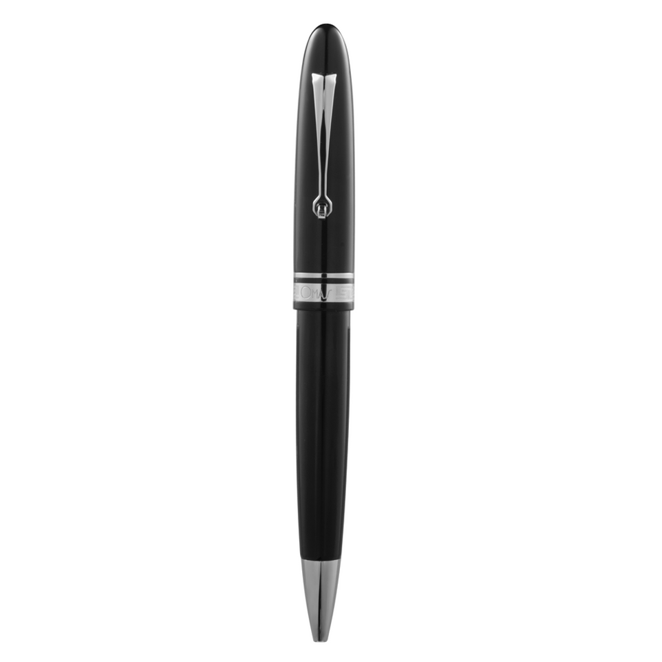 OMAS Ogiva Nera Rhodium - Ballpoint