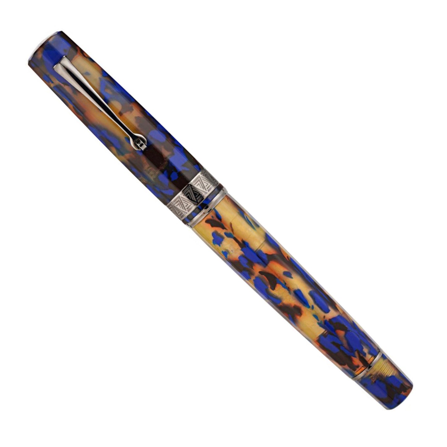 OMAS Paragon Blue Lucens Silver Limited Edition