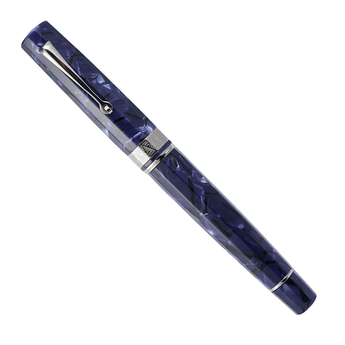 OMAS Paragon Blue Royale Silver