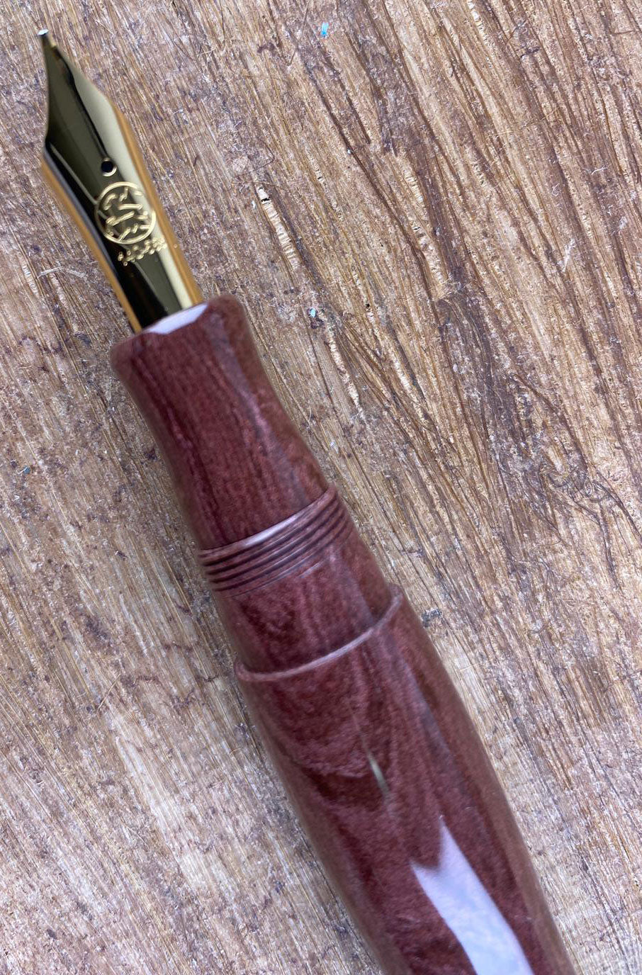 Eboya Nalu Usubeni-kokoro-chaneizu Reddish Brown Pink Marble Beige C/C